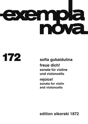 Sofia Gubaidulina: Freue Dich!: Violin & Cello