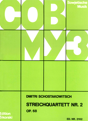 Dimitri Shostakovich: String Quartet No.2 Op.68: String Quartet: Parts
