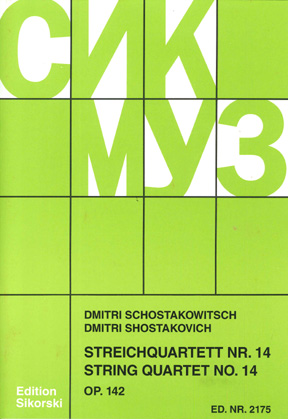 Dimitri Shostakovich: String Quartet No. 14 In F-Sharp Op. 142: String Quartet: