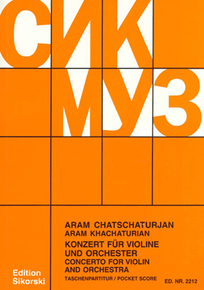 Aram Il'yich Khachaturian: Konzert: Violin: Instrumental Work