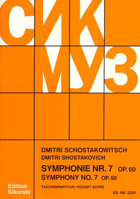Dimitri Shostakovich: Symphony No.7 In C Op. 60: Orchestra: Score