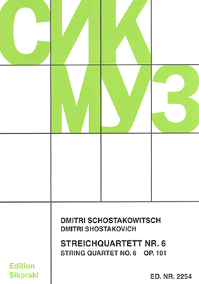 Dimitri Shostakovich: String Quartet No.6 In G Op.101: String Quartet: Parts