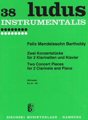 Felix Mendelssohn Bartholdy: Two Concert Pieces Op.113/114: Clarinet: