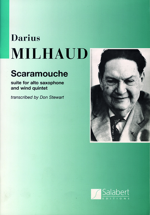 Darius Milhaud: Scaramouche - Transcription (By Stewart): Alto Saxophone