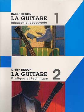 D. Begon: Guitare Volumes 1 Et 2 Guitare Enseignement: Guitar