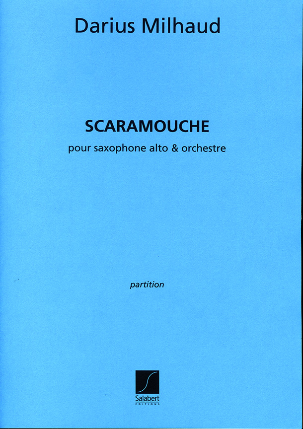 Darius Milhaud: Scaramouche: Alto Saxophone