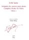 Erik Satie: Intégrale des œuvres pour piano volume 2: Piano