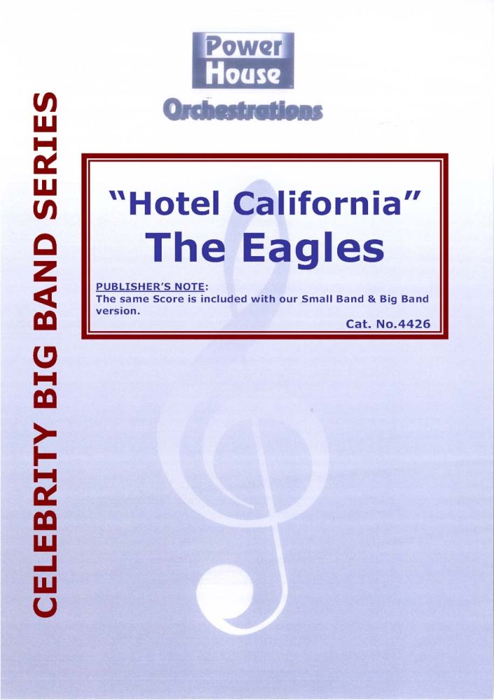 The Eagles: Hotel California: Jazz Ensemble: Score and Parts