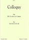 M. Goddard: Colloquy: Clarinet: Instrumental Work