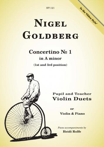 Nigel Goldberg: Concertinio No1 In A Minor: Violin: Instrumental Work