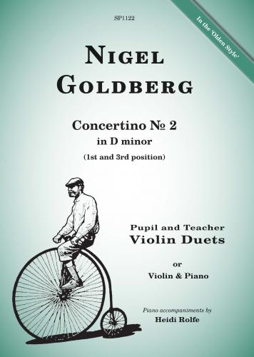 N. Goldberg: Concertino No 2 In D Minor: Violin Duet: Instrumental Work