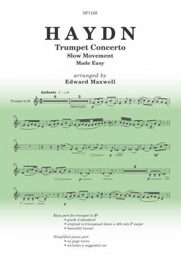 Franz Joseph Haydn: Trumpet Concerto - Slow Movement Made Easy: Trumpet:
