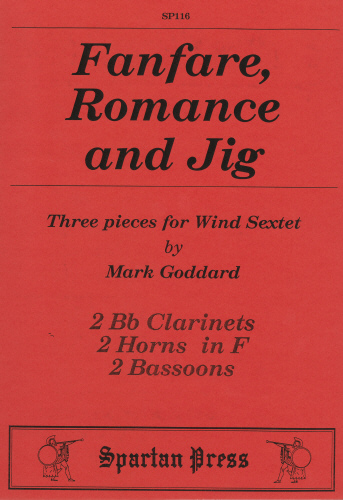 M. Goddard: Fanfare Romance And Jig: Wind Ensemble: Instrumental Album