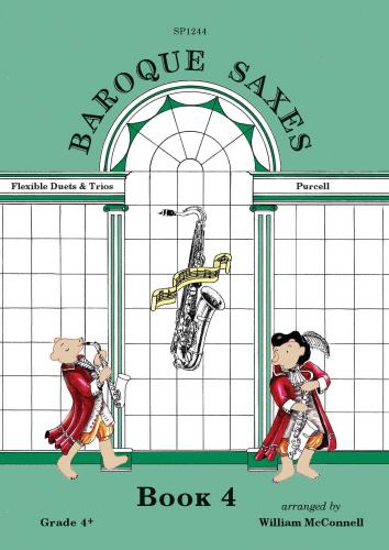 Henry Purcell: Baroque Saxes: Book 4: Saxophone Ensemble: Instrumental Album