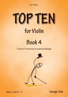 Georgia Vale: Top Ten for Violin Book 4: Violin: Instrumental Tutor