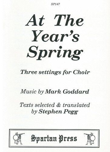 M. Goddard: At The Year S Spring: SATB: Vocal Album