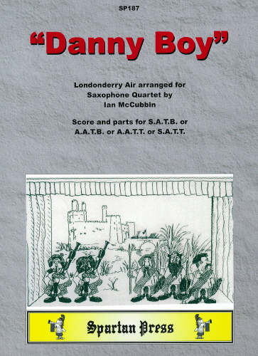 I. Mccubbin: Danny Boy: Saxophone Ensemble: Score and Parts