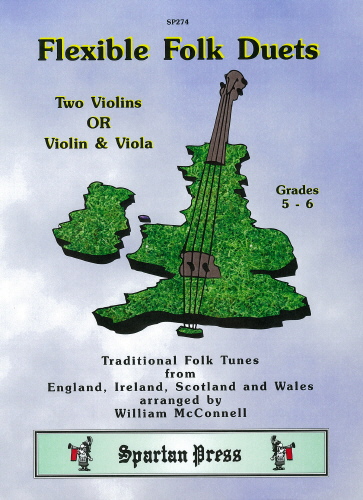 Flexible Folk Duets: Violin Duet: Instrumental Album