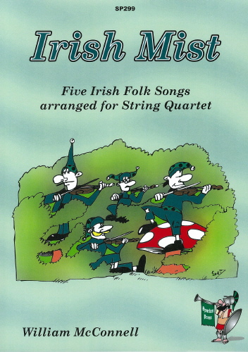 William McConnell: Irish Mist: String Quartet: Score and Parts