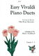 Antonio Vivaldi: Easy Vivaldi Piano Duets: Four Seasons: Piano Duet: