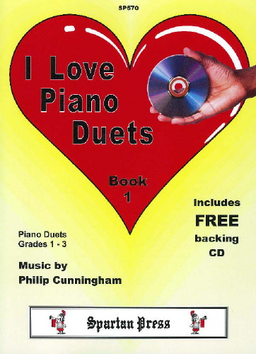 P. Cunningham: I Love Piano Duets 1: Piano Duet: Instrumental Album