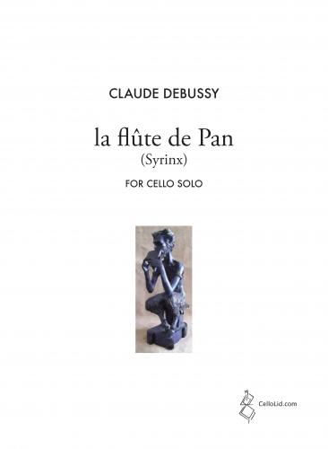 Claude Debussy: La flûte de Pan: Cello: Instrumental Work