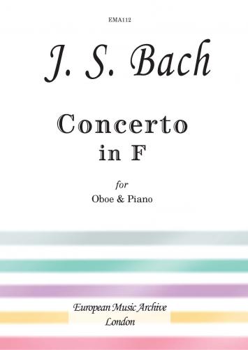 Johann Sebastian Bach: Concerto In F: Oboe: Instrumental Work