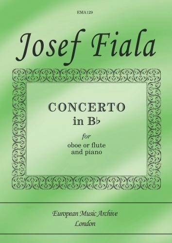 Josef Fiala: Concerto In B-Flat: Oboe: Instrumental Work