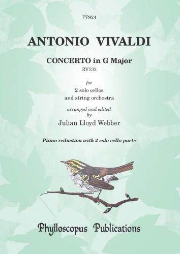 Antonio Vivaldi: Concerto in G major RV532 [PIANO REDUCTION]: Cello Duet: