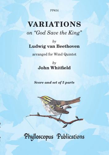 Ludwig van Beethoven: God Save The King Variations: Wind Ensemble: Score