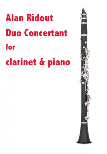 Alan Ridout: Duo Concertant: Clarinet: Score