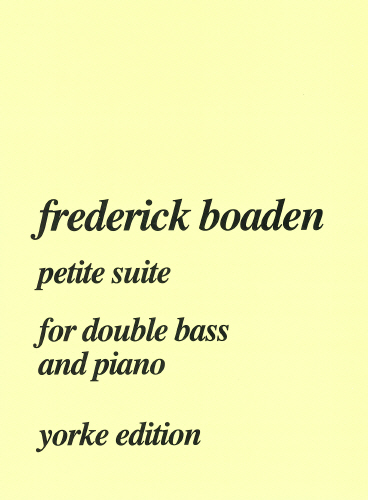 Frederick Boaden: Petite Suite: Double Bass: Instrumental Album
