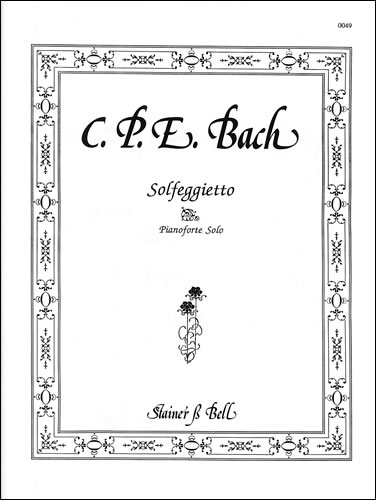Carl Philipp Emanuel Bach: Solfeggietto: Piano: Instrumental Work