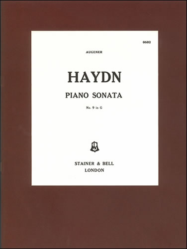 Franz Joseph Haydn: Sonata No. 9 In G  Hob Xvi: 27: Piano