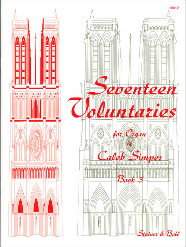 Caleb Simper: Seventeen Voluntaries: Organ: Instrumental Album