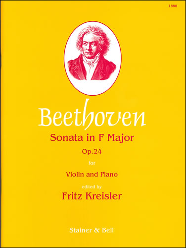 Ludwig van Beethoven: Sonata in F Op. 24 'Spring': Violin: Instrumental Work