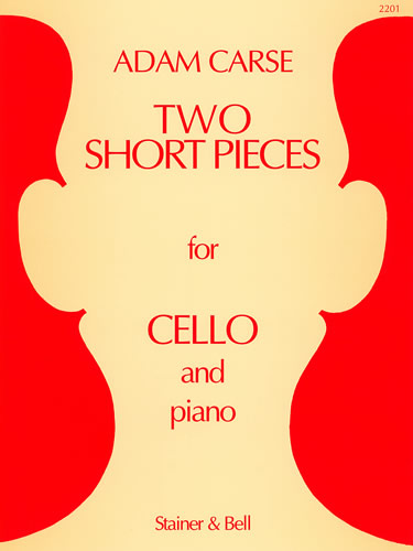 Adam Carse: Two Short Pieces For Cello And Piano: Cello: Instrumental Work
