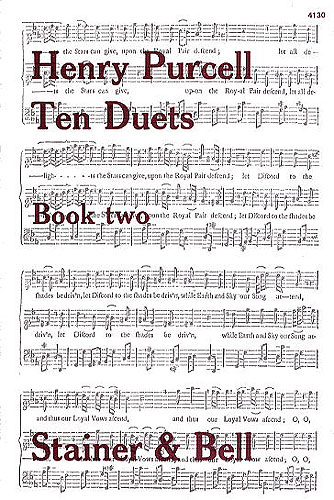 Henry Purcell: Ten Duets Book 2: 2-Part Choir: Vocal Album