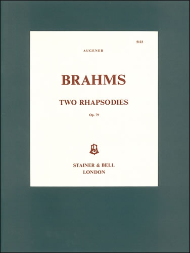 Johannes Brahms: Two Rhapsodies Op.79: Piano: Instrumental Album