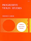 Adam Carse: Progressive Violin Studies - Book 4: Violin: Study