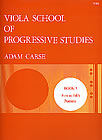 Adam Carse: Viola School Of Progressive Studies Book 5: Viola: Study