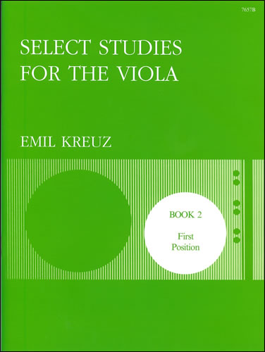 Emil Kreuz: Select Studies 2: Viola: Study