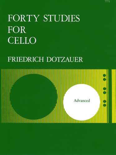 Friedrich Dotzauer: Forty Studies: Cello: Instrumental Work