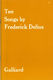 Frederick Delius: 10 Songs: Voice