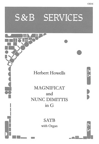 Herbert Howells: Magnificat and Nunc Dimittis In G: SATB: Vocal Score