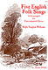 Ralph Vaughan Williams: Five English Folksongs: SATB: Vocal Score