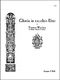 Gloria In Excelsis Deo: SATB: Vocal Score