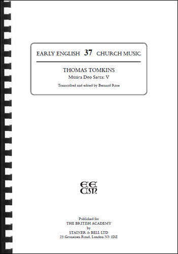 Thomas Tomkins: Musica Deo Sacra V: Mixed Choir