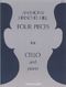 Anthony Herschel Hill: Four Pieces For Cello and Piano: Cello
