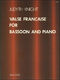 Judyth Knight: Valse Française For Bassoon and Piano: Bassoon